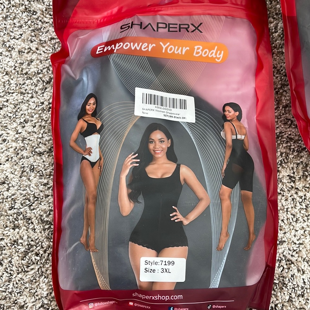 Shaperx shapewear for women 3xl brand new